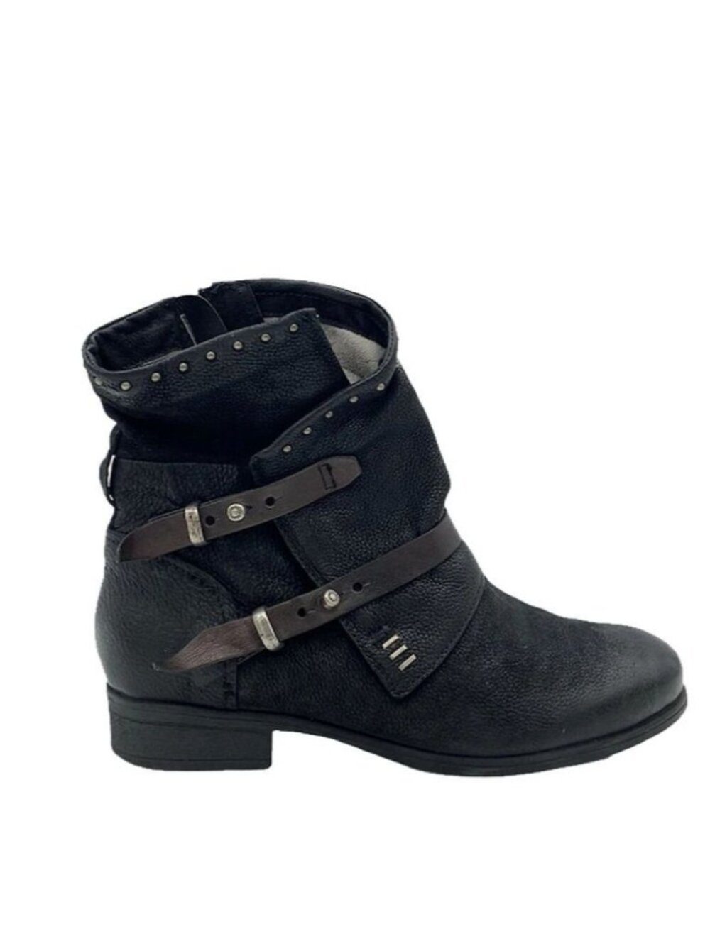 NEW Miz Mooz Sambuca Ankle Boots Rustic Western Biker Boho Chic Womens 8.5